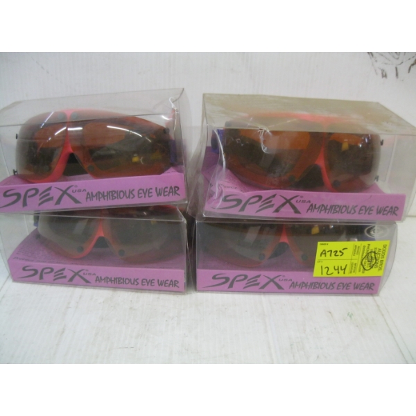 4 PAIRS OF AMBIUS EYEWEAR GOGGLES