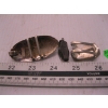 Image 3 : 3 SILVER PIECES - PIN, BELT BUCKLE & CLIP