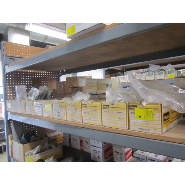 11 FLATS OF MISC. SHAFT BUSHINGS, FAN HUBS, ETC.
