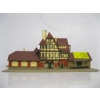 Image 3 : 2 BOXES OF ASST. TRAIN HO SIZE HOUSES, LANDSCAPING ITEMS, ETC.