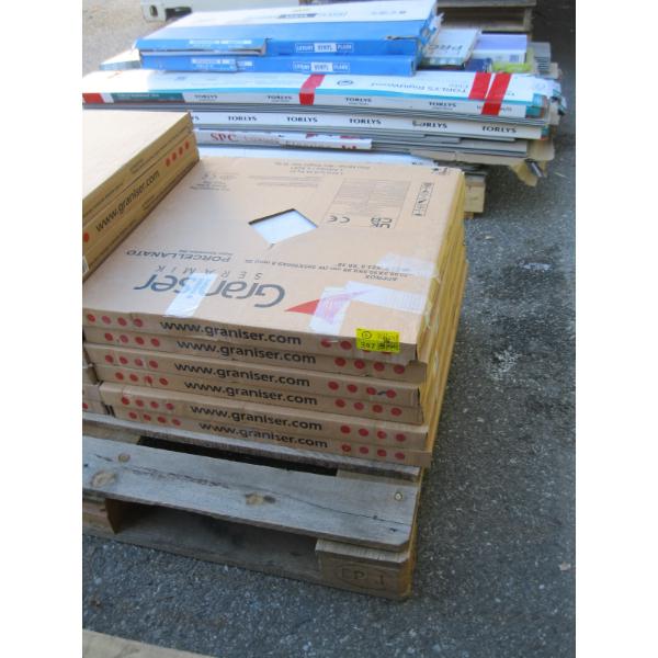 6 BOXES OF 24"X24" TILES