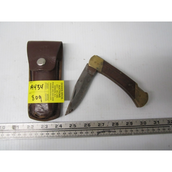 FOLDING KNIFE W/CASE