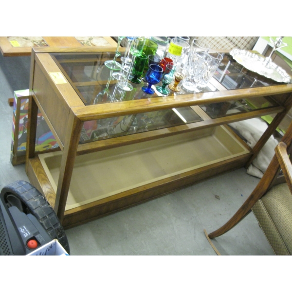 2 TIER HALL TABLE W/LOWER PLANT STAND