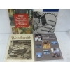 Image 3 : FLAT OF HAND TOOLS & BOX OF BOOKS
