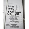 Image 2 : 32" X 80" RIGHT HAND INTERIOR DOOR IN FRAME