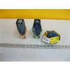 Image 1 : 3 MURANO GLASS PIECES - 2 VASES & A DISH
