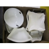 Image 3 : 2 BOXES OF MISC. BROWN & WHITE DISHWARE, SOUP BOWLS, ETC.