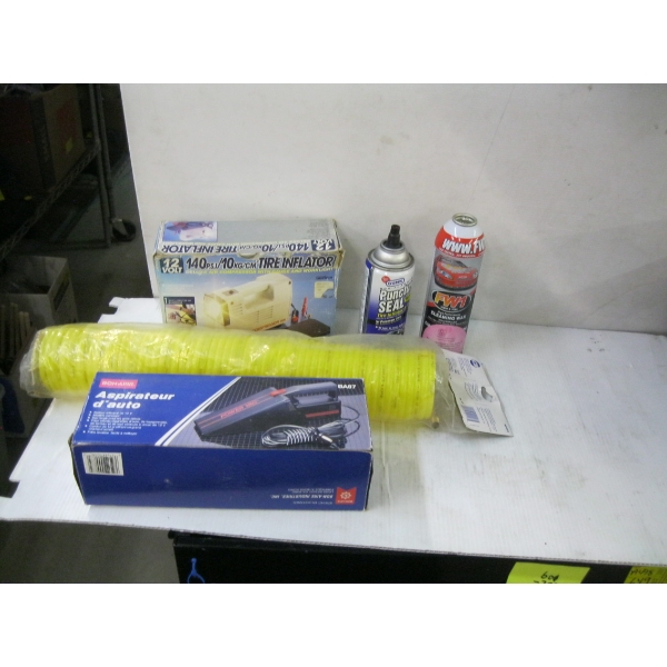 MISC. AIRLINE, 12V VACUUM, 12V AIR COMPRESSOR, ETC.