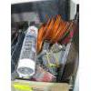 Image 2 : MISC. WIRE BRUSHES, TAPE MEASURERS, GRINDING DISCS, ETC.