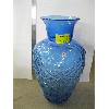 Image 1 : LG. BLUE BLENKO GLASS VASE