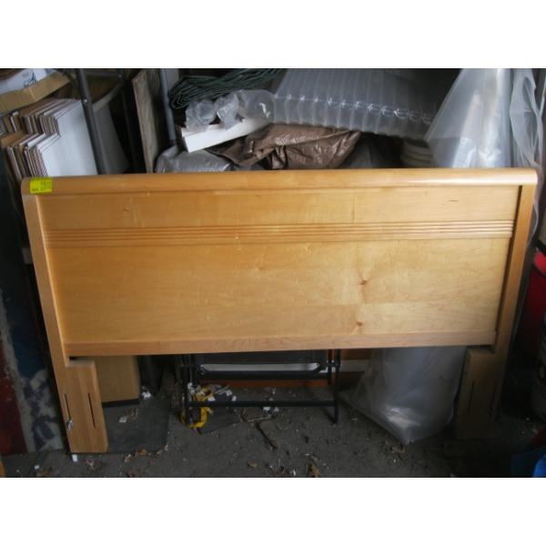 WOODEN HEADBOARD