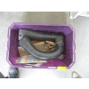 Image 2 : BIN W/MISC. BROOM, TROWELS, STILL, BLOWER BAG, ETC.