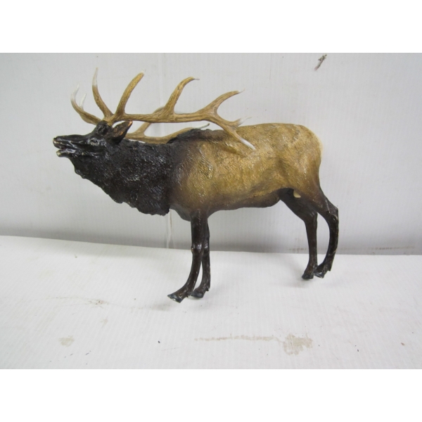 COMPOSITE ELK STATUE