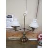 Image 2 : 2 BRASS LAMPS - BOTH WORK