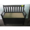 Image 1 : PADDED DARK HALL BENCH