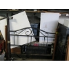 Image 3 : DRESSER, 3 PIECE PINE MIRROR & PINE & METAL Q/S HEADBOARD W/ROLLER FRAME