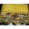 Image 2 : 2 WOOD CASED TAP & DIE SETS - NOT COMPLETE