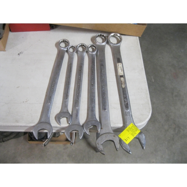 6 LARGE WRENCHES