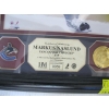 Image 2 : FRAMED MARKUS NASLUND W/ A 24KT GOLD OVERLAY MEDALLION