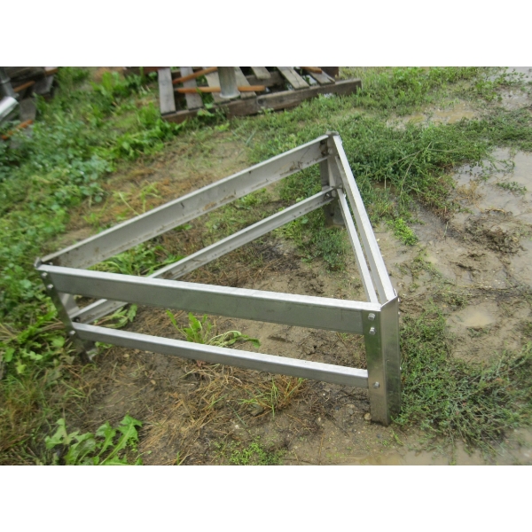 STAINLESS STEEL TANK STAND - APPROX. 3'