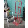 Image 1 : RED 2 WHEEL DOLLY & 2 STEP FOLDING STEPLADDER