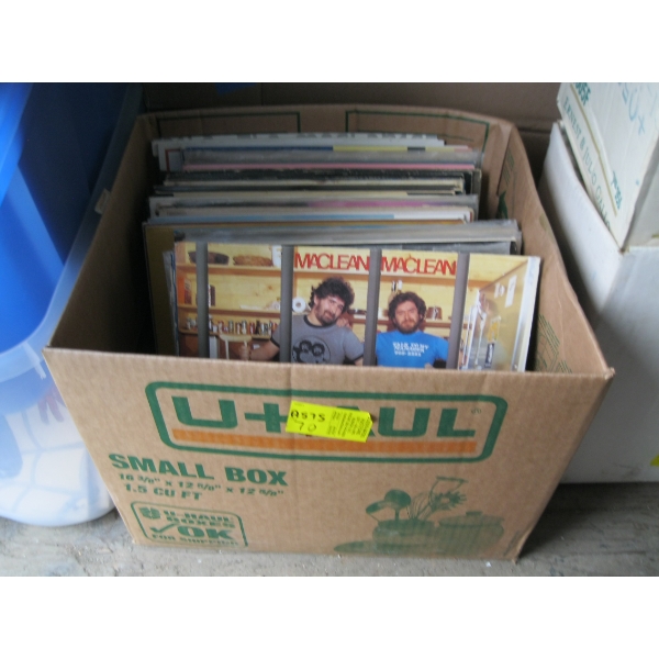 BOX OF MISC. RECORDS