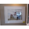 Image 1 : FRAMED PAINTING BY F. CLARK, '89, WESTERN SCENE
