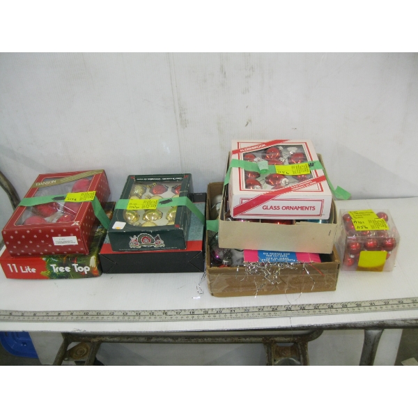 CHRISTMAS DECORATIONS