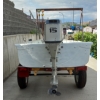 Image 2 : STARCRAFT 14' ALUMINUM FISHING BOAT ON HOME BUILT TRAILER (NO FENDERS) W/NEW TIRES