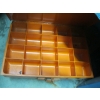 Image 5 : 5 ORANGE METAL BOXES W/ASST. CONTENTS