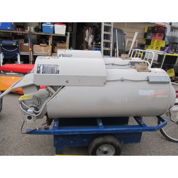 LG. NATURAL GAS COMMERCIAL FROST FIGHTER INDIRECT BLOWER HEATER