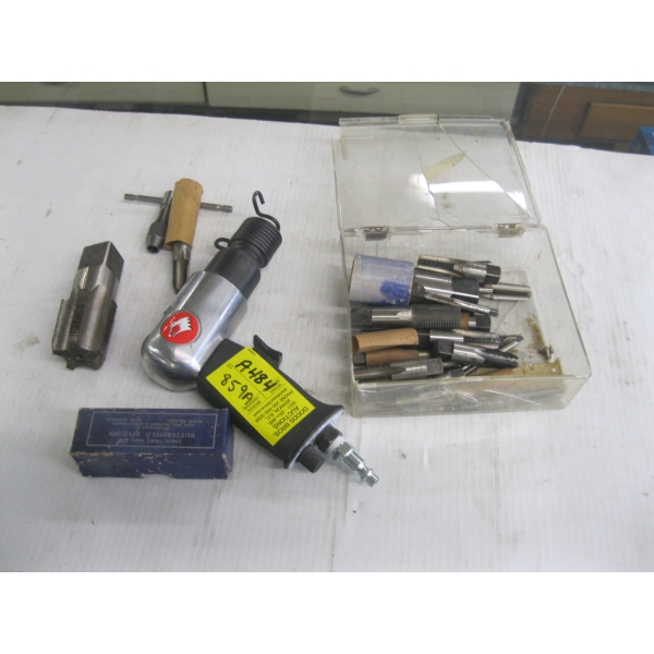 AIR TOOL & CASE OF BITS