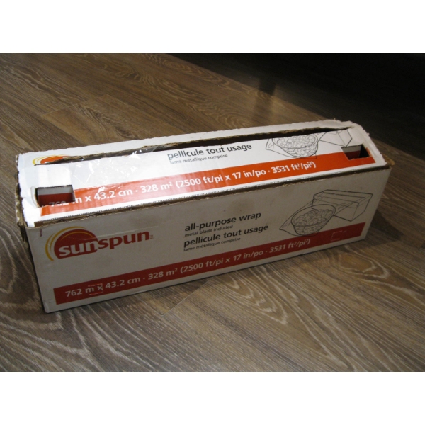 PART BOX OF CELLOPHANE WRAP