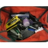 Image 1 : MILWAUKEE BAG W/ASST. TOOLS, RV PLUG, ETC.