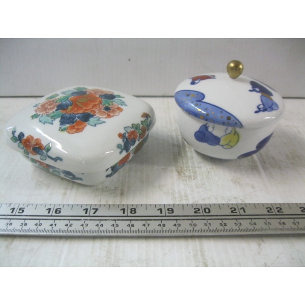 2 SM. CHINESE DISHES W/BOX