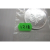 Image 3 : 2 CDN 1 OZ. .999 FINE SILVER MAPLE LEAF COINS, 2001 (TAX EXEMPT)
