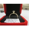 Image 3 : LADIES 14KT RING W/DIAMOND, 2.5G, SZ 6