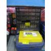 Image 1 : MISC. LINCOLN GREASE GUN (NO CHARGER), SEAL KIT, PLASTIC TOOLBOX, ETC.