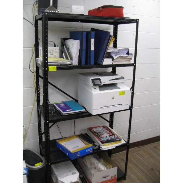 METAL SHELF UNIT