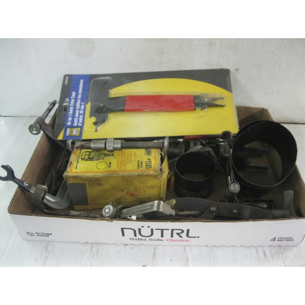 MISC. RIDGE REAMERS, CYLINDER HONES, COMPRESSORS, ETC.
