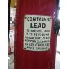 Image 7 : CLEAR VISION VISIBLE GAS PUMP GASOLINE DISPENSER - PUMP #550 - W/IMPERIAL POLARINE TOPPER (1937)