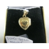 Image 3 : 10KT GOLD HEART PENDANT, 1.5G