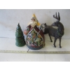 Image 5 : DECORATIVE CHRISTMAS ITEMS & BIN OF ITEMS