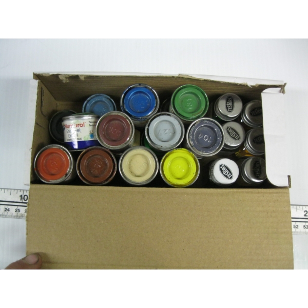 HUMBROL PAINTS (DINKY) - 1/2 FULL