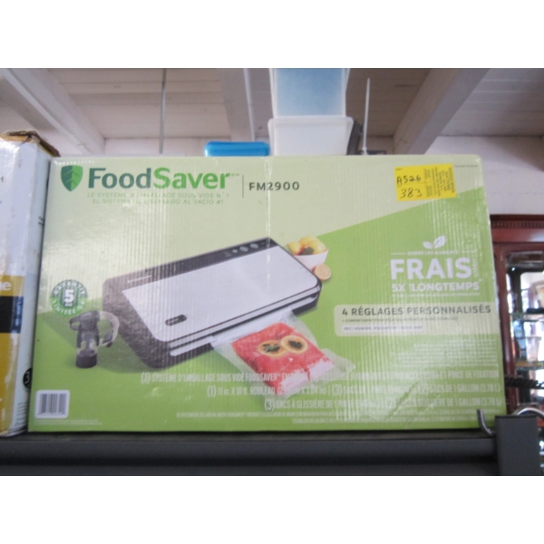 FOODSAVER VACUUM BAGGER