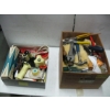 Image 1 : 2 BOXES OF MISC. TOOLS, TAPE GUNS, ETC.