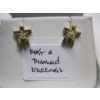 Image 3 : 14 KT DIAMOND EARRINGS