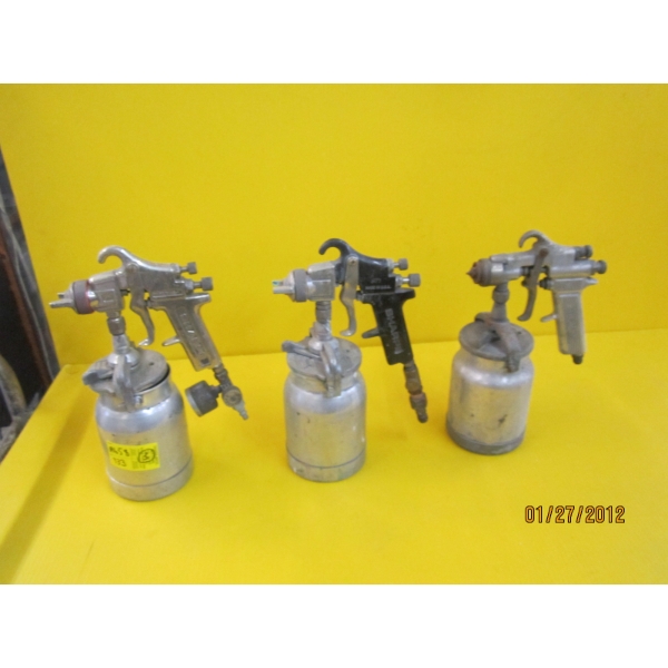 3 PAINT SPRAYERS
