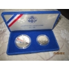 Image 6 : LG. LOT OF ASST. COINS, INCLUDING AN AMERICAN CASED 1986 $1 SET