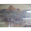 Image 2 : FRAMED RUSSELL PRINT "CROSSING RIVER"